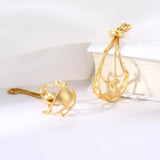 925 Silver Stone Bead Holder Cage Pendant Necklace Accessories