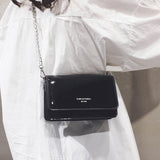 Silver Chain Shoulder Bag for Women Summer Crossbody Bags