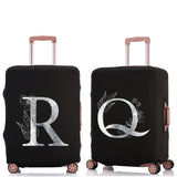 Silver Luggage Cover Thicker Protective Elastic Dust Cover 18-32 Inch