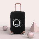 Silver Luggage Cover Thicker Protective Elastic Dust Cover 18-32 Inch