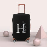 Silver Luggage Cover Thicker Protective Elastic Dust Cover 18-32 Inch