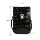 Silver Mini Shoulder Bag Clutch Purse Handbag Flap