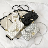Quilted Shoulder Bag Large Crossbody Case Padded Bags for Women