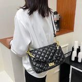 Quilted Shoulder Bag Large Crossbody Case Padded Bags for Women