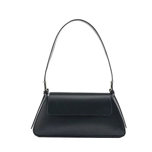Silver Patent Leather Shoulder Bag for Women