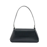 Silver Patent Leather Shoulder Bag for Women