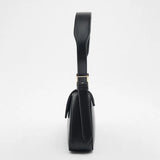 Silver Patent Leather Shoulder Bag for Women