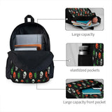 Silver Shamrock Mask Set 1 Backpacks Men's Bags For Women