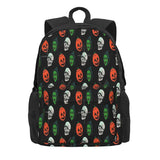 Silver Shamrock Mask Set 1 Backpacks Men's Bags For Women