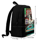 Silver Squirrel 1 Bag Backpack For Men Women Girls Teenage
