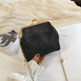 Silver Glitter Women's Shoulder Bag Party Handbag