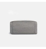 Casual Pleated Canvas Women's Messenger Bag