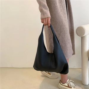 Soft Leather Work Women's Bag Autumn All-match Shoulder Bags
