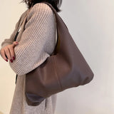 Soft Leather Work Women's Bag Autumn All-match Shoulder Bags
