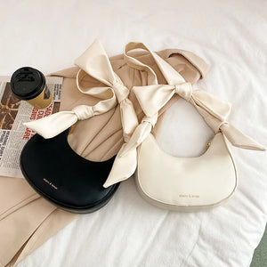 Women's Armpit Bag Bow Knot Shoulder Strap