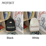 Floral Prints Splicing Shoulder Rucksack for Teens