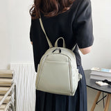 Mini School Bag Solid Shoulder Bag Students Girl