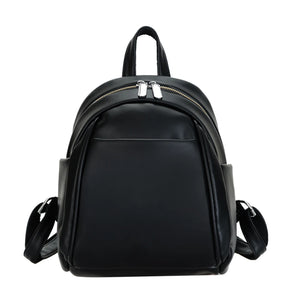 Soft Leather School Backpack Shoulder Bag for Girls