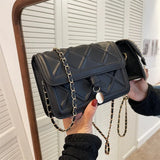 Chain Shoulder Crossbody Small Square Bag Women's Spring Bag
