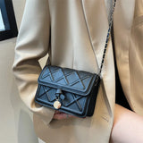 Chain Shoulder Crossbody Small Square Bag Women's Spring Bag