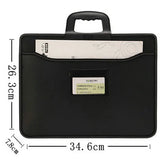 A4 Document Organizer Business Bag Men Office Bag Waterproof