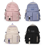 Canvas Backpack Large Student Laptop High School Book Bag Casual Travel