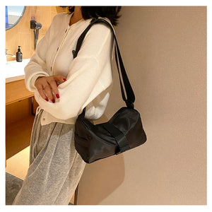 Canvas Crossbody Bag Female Underarm Bags Girl Shoulder Bag