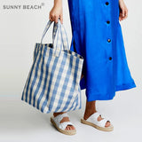 Canvas Handbag High Shoulder Bag Large Capacity Single Shoulder Messenger Bag