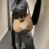 Canvas Hobo Bags for Women Casual Shoulder Bags Handbags Tote Bag