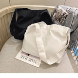 Large Women's Shoulder Bag Canvas Tote Handbag