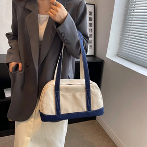 Canvas Women's Shoulder Bag Large Capacity Handbag