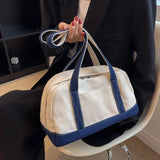 Canvas Women's Shoulder Bag Large Capacity Handbag