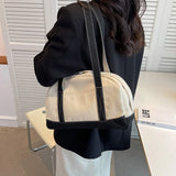 Canvas Women's Shoulder Bag Large Capacity Handbag