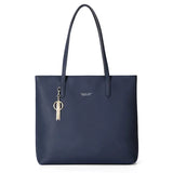 Casual Totes Bag Pu Leather Women Shoulder Handbag Large Capacity Zipper Purse