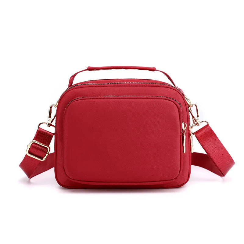 Casual Small Shoulder Bags Women Nylon Crossbody Messenger Bag Purse