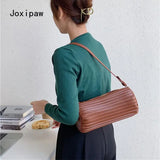 Casual Vintage Soft PU Leather Tote Bag for Women