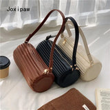 Casual Vintage Soft PU Leather Tote Bag for Women
