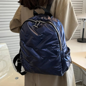 Stylish Waterproof Cloth Backpack Large Capacity Bag