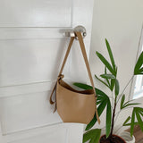 Shoulder Bucket Bag Women Pu Leather Crossbody Handbags