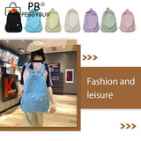 Classic Backpack Teens Girls Student Large Capacity School Book Bag