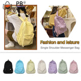 Classic Backpack Teens Girls Student Large Capacity School Book Bag