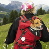 Round Hiking Buckle Backpack Key Holder Retractable Rebound