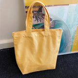 Cotton Canvas Bags Large Capacity Tote Hand Bag