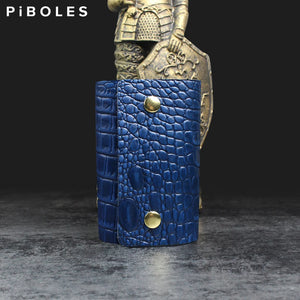 Cowhide Key Soft Bag Leather Men's Housekeeper Key Holder