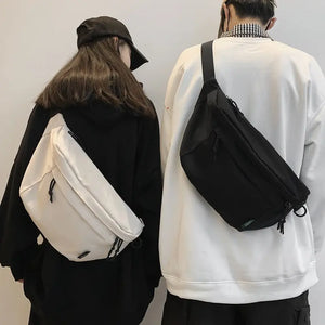 Men's Sports Crossbody Bag Large Capacity Chest Bag