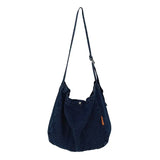 Denim Bag Female Students Shoulder Bag Large Capacity Crossbody Bag