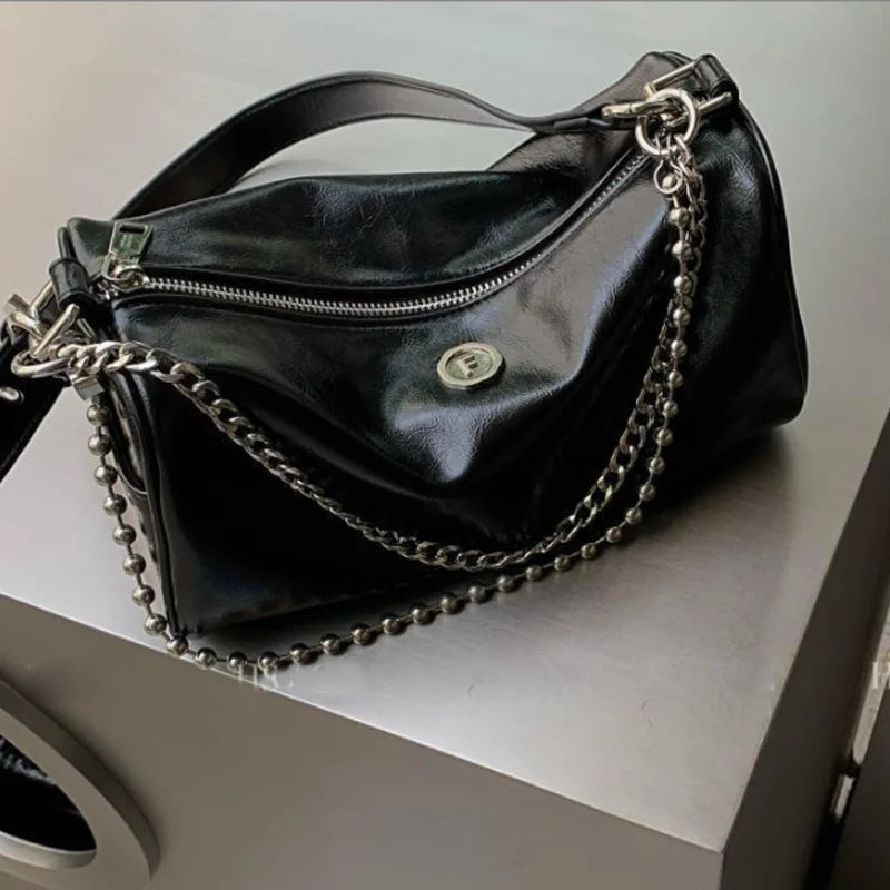 Chain Pillow Bag Shoulder Messenger Bag Women Handbag