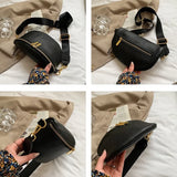 Women's Soft PU Leather Fanny Pack Waist Bag