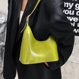 Hobos Handbags Purses Women Shoulder bag PU Leather Candy Totes