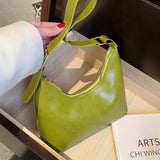 Hobos Handbags Purses Women Shoulder bag PU Leather Candy Totes